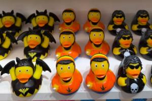 The Lyne Burn Duck Race